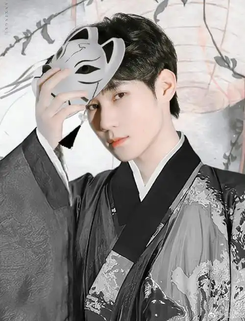 张真源古装造型真的好绝.