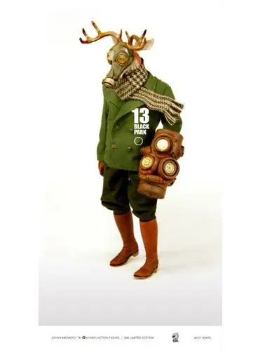 black 13 park 鹿头人暗夜版 黑色实验室(售完)-淘宝网