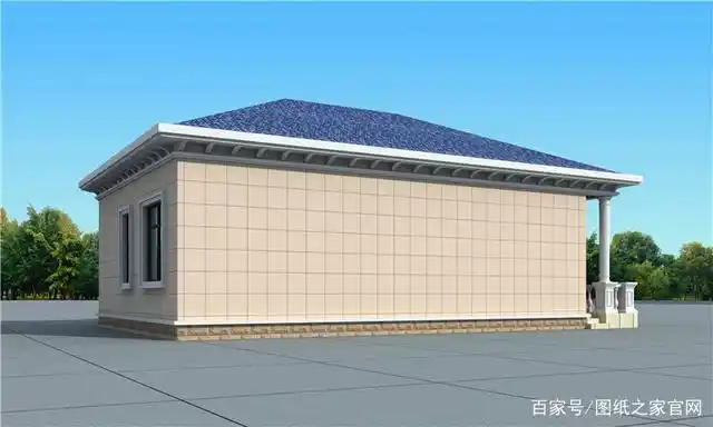 一层简约自建房设计图,适合养老居住,赶快给你的父母安排起来