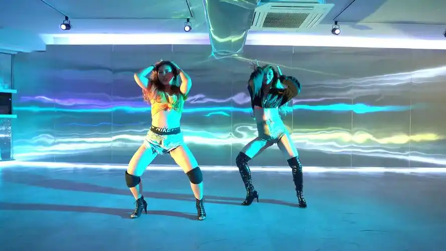 两位身材劲爆的妹子roshehanssuzy热辣狂野共舞chrisbrowngocrazy