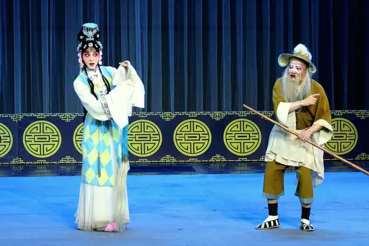 成川院 林雨佳 彭 凌 《秋江》 〖剧照〗-中国川剧-麻辣社区 四川第一