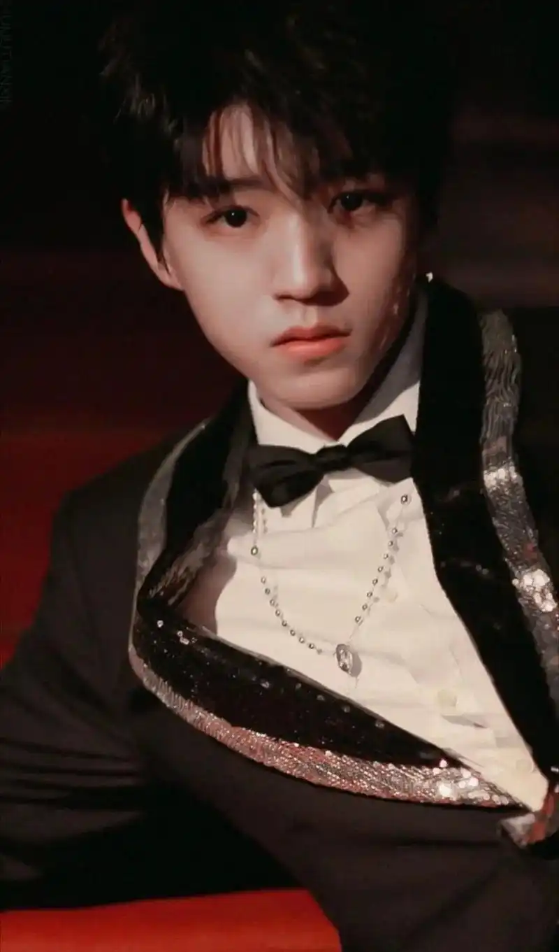 是夜空里触碰不到的星星是雾一样薄而抓不住的透纱是我最喜欢的王俊凯