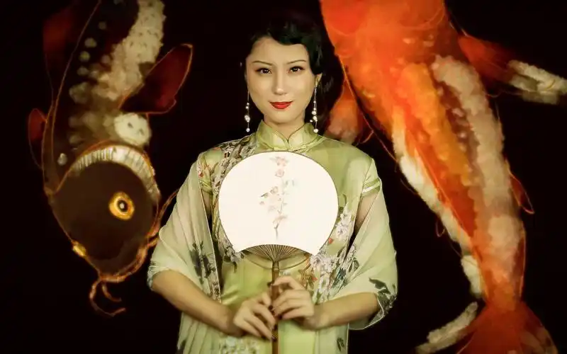 【山风岚岚】民国风复古妆容-老上海旗袍佳人_哔哩哔哩 (゜-゜)つロ