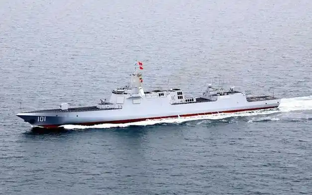 055级驱逐舰是我国最新一代的导弹驱逐舰,也是中国海军首次拥有了万吨