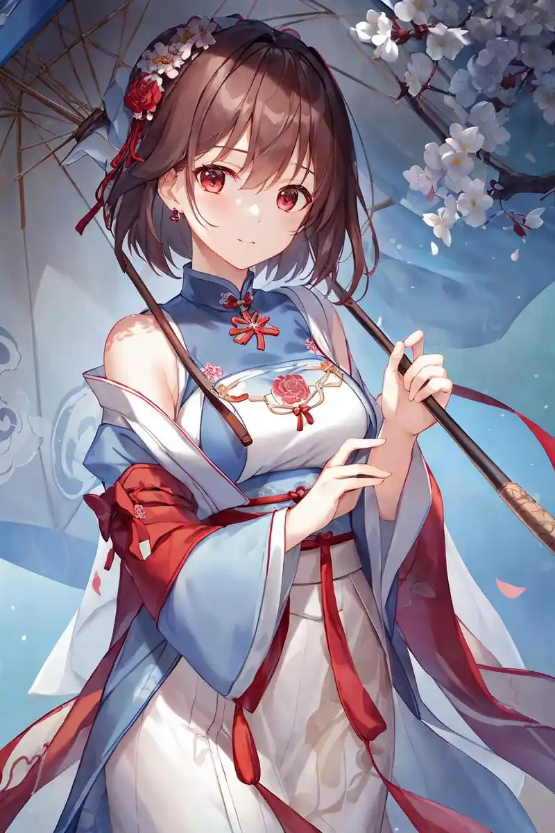 穿越千年的美丽:汉服与二次元女孩的浪漫邂逅