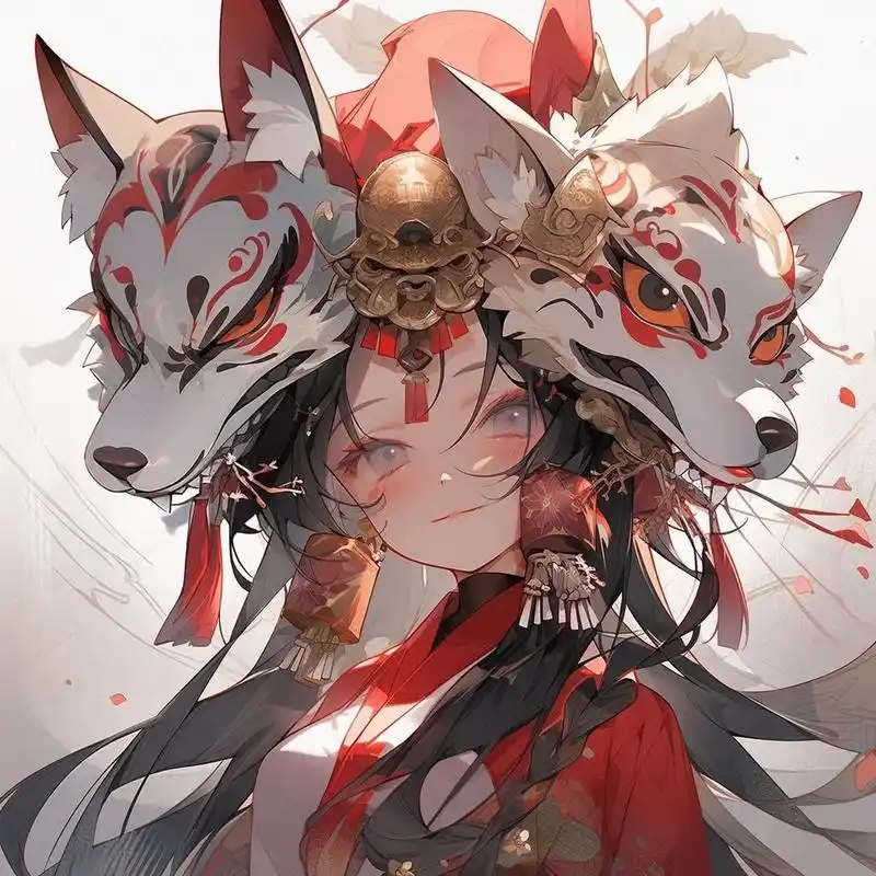 狐妖少女阴阳师风格系列头像更新 狐妖少女系列头像更新,其中杂糅了多