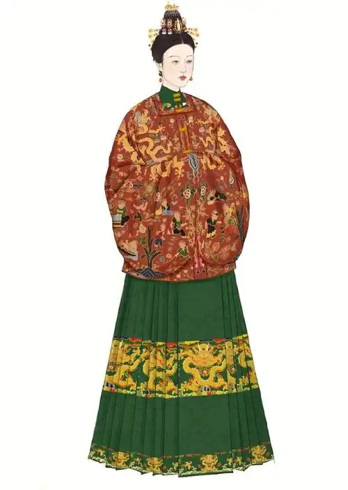 中国古代汉民族女子服饰,传统美学之下,艺术与自然相生～·via:@dt