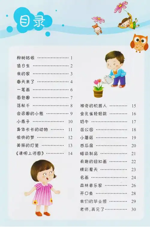 智慧鸟五大领域幼儿园教材学前班下册全套教学课本教科书资源包