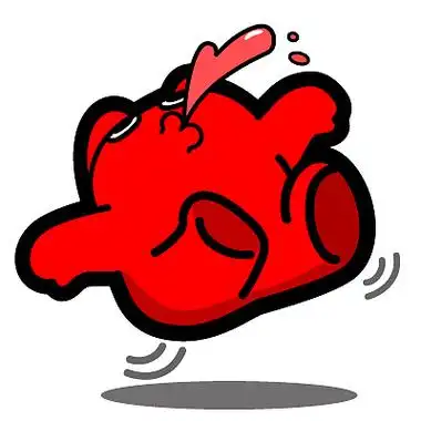 r91【魔鬼猫表情-吐血】#全身 滑倒 摔倒 ip 动漫 斗图 zombiescat