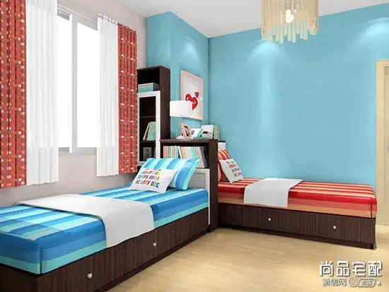 装修的时候尤其注重的是儿童的卧室设计,从儿童卧室设计效果图中看