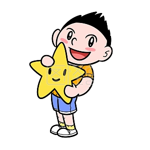 卡通星星
