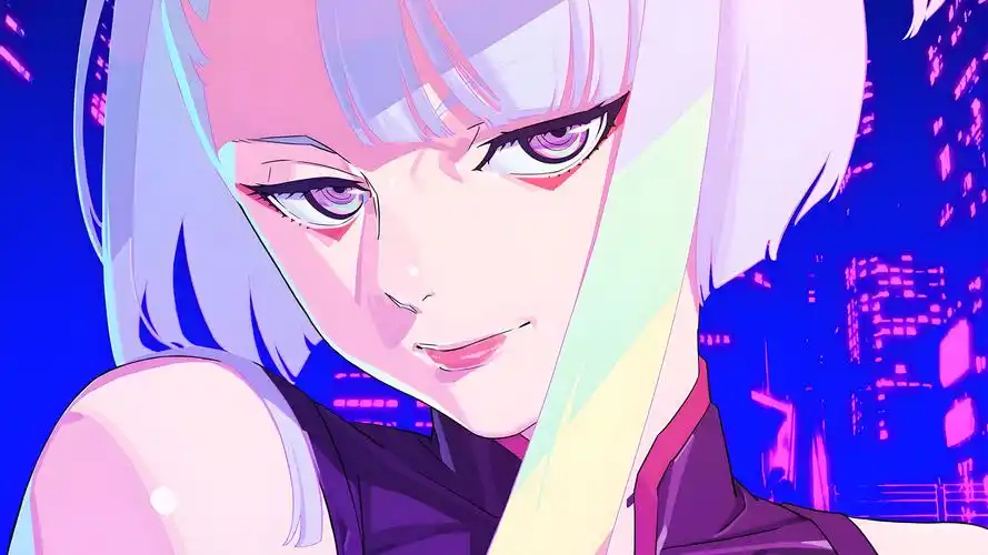 赛博朋克边缘行者 个性 艺术 女孩 高清 桌面