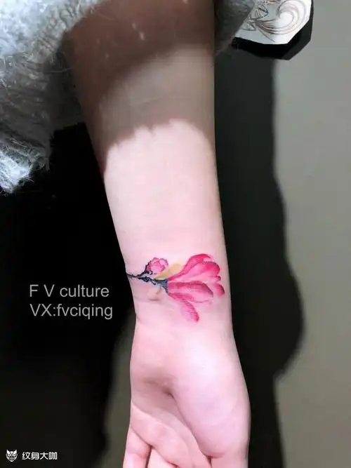 遮盖手腕疤痕_纹身图案手稿图片_梁飞的纹身作品集