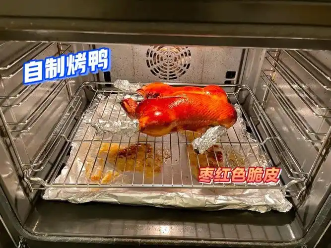 在圣诞节自制烤鸭全过程
