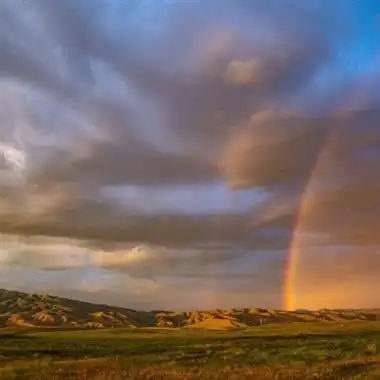 景色优美的高清彩虹风景照片图片_风景头像_美头网