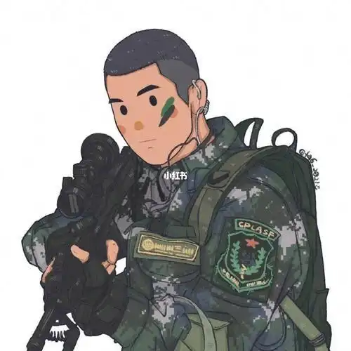 霸气军人头像图片大全军人霸气头像图片大全卡通