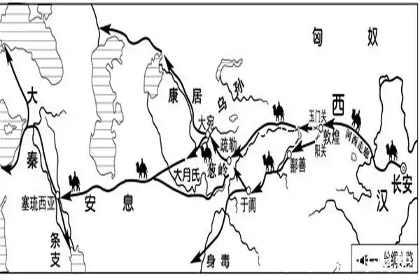 西汉时期丝绸之路的形成和发展