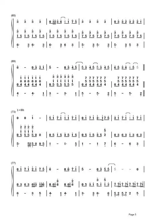 逆光简谱 孙燕姿逆光,再听不只是勇气5