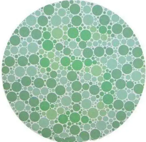 4张经典色盲检测图,第1张是给飞行员检测的,很多人看后一头雾水