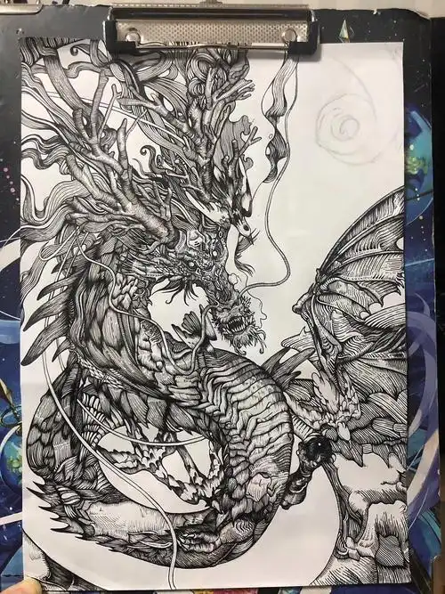 龙|插画|像素画|z29041633_原创作品-站酷zcool