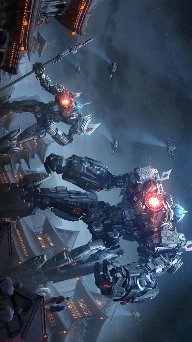 环太平洋的所有机甲合集(高清环太机甲合集)(5)