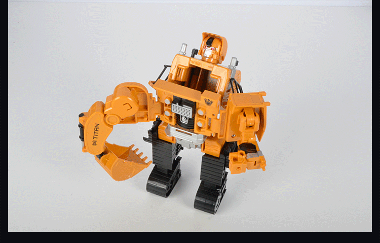 锐变战将 五合一合金变形机器人 拼装益智