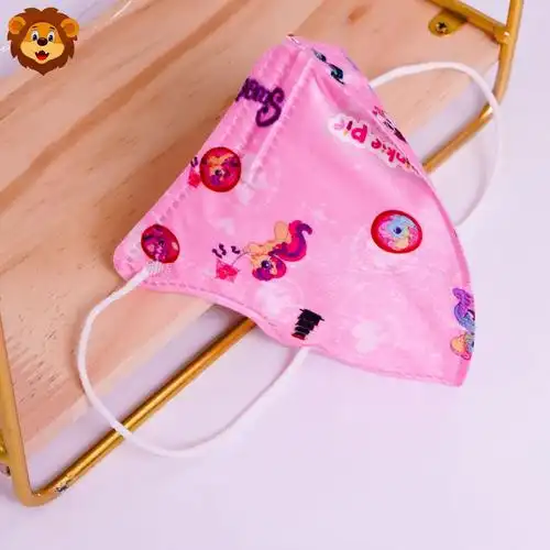 恩宝kids口罩儿童4d卡通防护新品防尘透气口罩