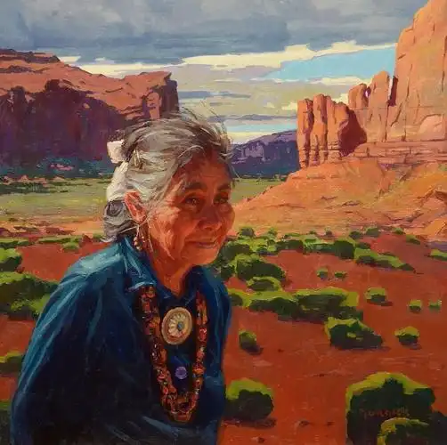 这对夫妻画家的作品各有特点也有夫妻相