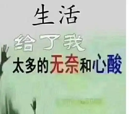 生活中太多无奈的句子100句生活心酸又无奈的句子