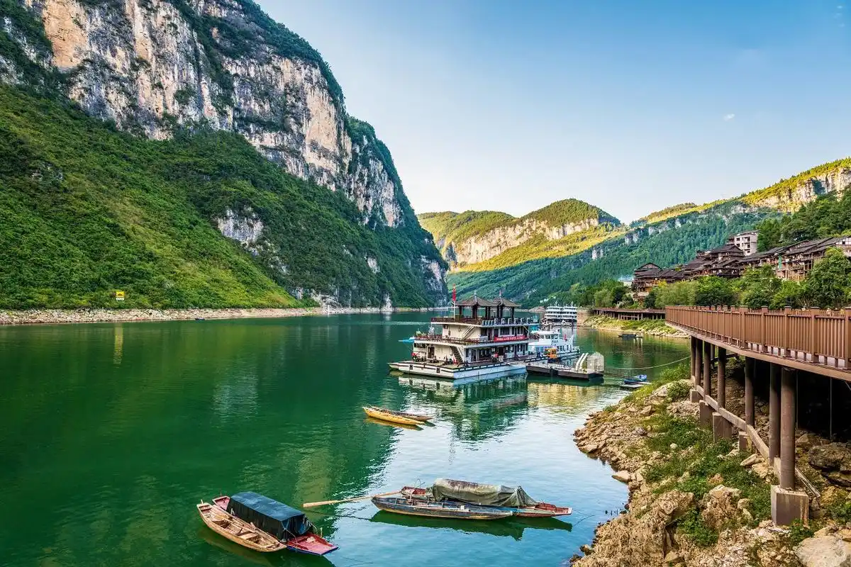 风光摄影:重庆龚滩古镇