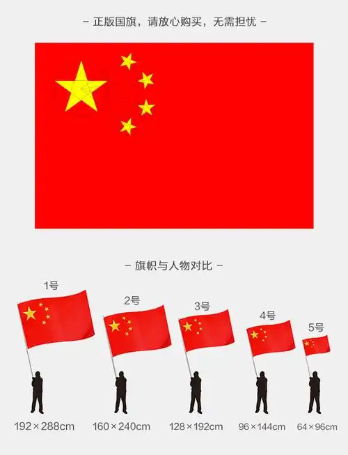 户外型标准中国5号国旗五星红旗纳米防水旗1421cm小50个装