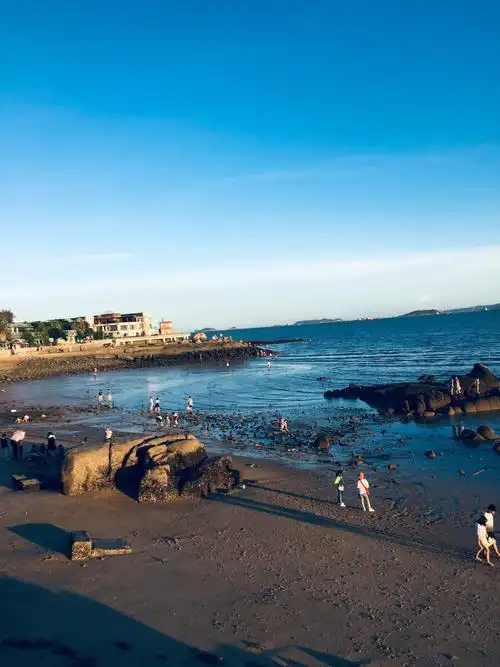 厦门大学白城沙滩海景