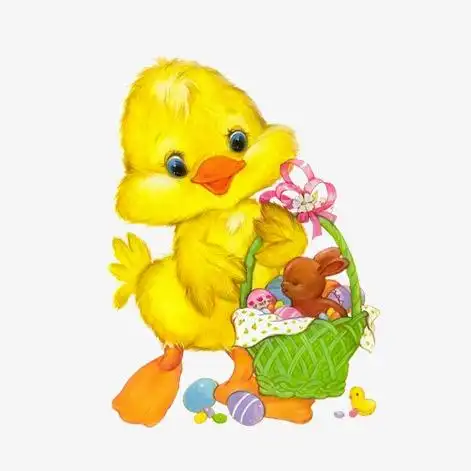 可爱卡通_可爱小鸭子png素材-90设计