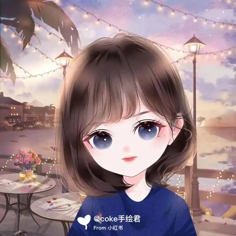 优雅大气的头像永不过时～ 微信头像 手绘头像 我爱画画 头像分享