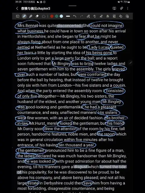 高效精读训练day1名著多人物描写