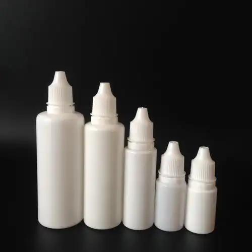 30毫升白色避光药水瓶 滴眼剂瓶 30ml滴油瓶 pe墨水瓶