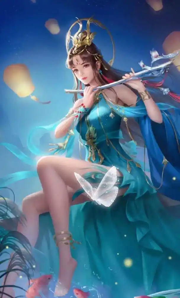 国漫风动漫美少女图