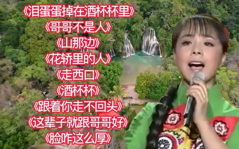 陕北民歌 泪蛋蛋掉在酒杯杯里> 哥哥不是人> 想你容易见面难>