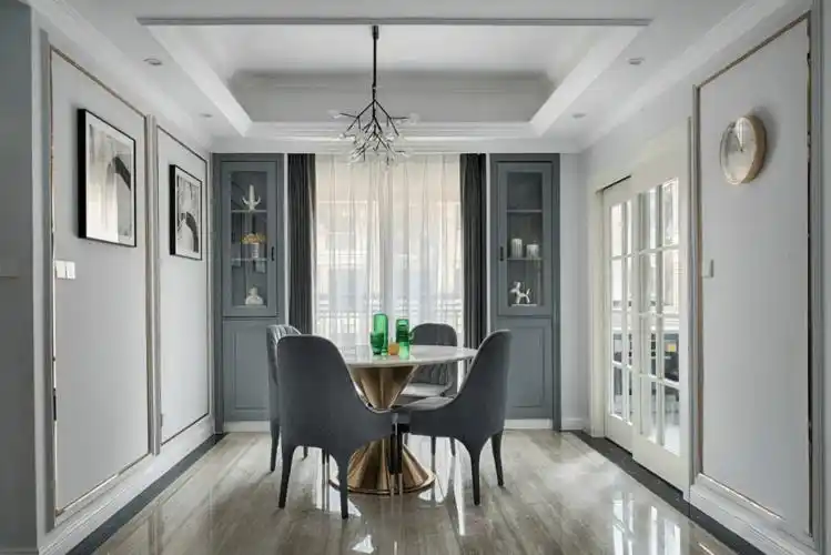 127㎡现代混搭美式轻奢简约大杂烩装出你没见过的风格