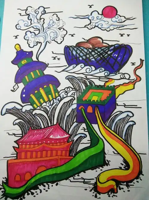 大学画的画|插画|创作习作|甘甜儿_原创作品-站酷zcool