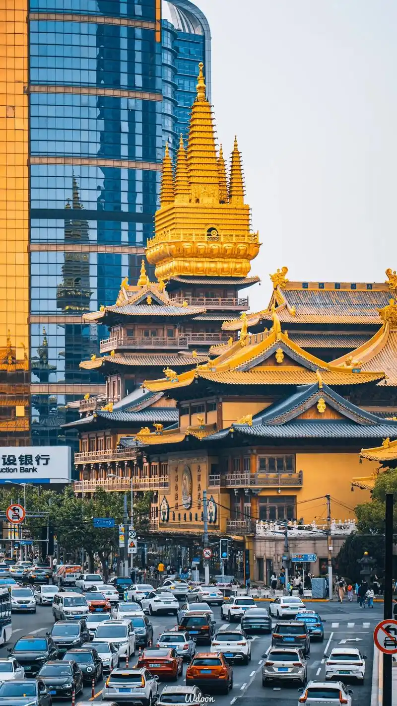 见识了全国最贵的寺庙-上海静安寺#摄影 #上海 #静安寺 # - 抖音