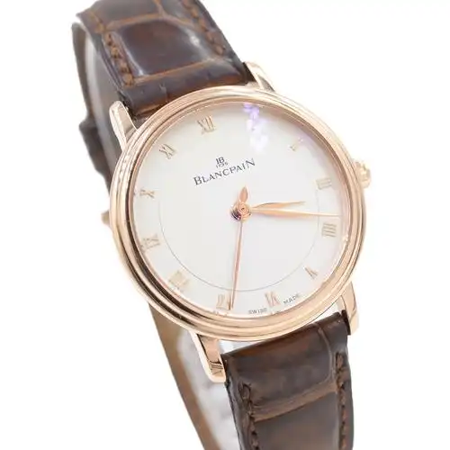 【9新】blancpain/宝珀 villeret系列 自动机械女表