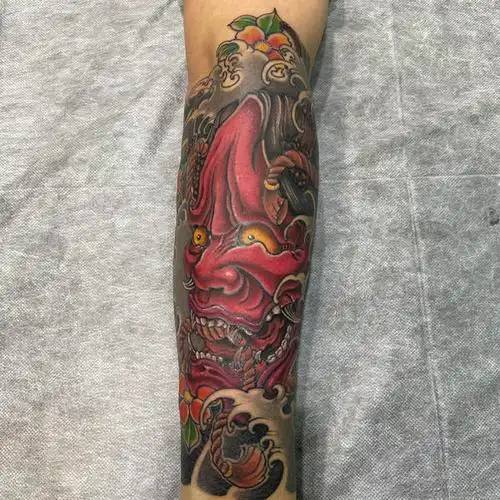 半臂般若_纹身吧社区 - 纹身大咖