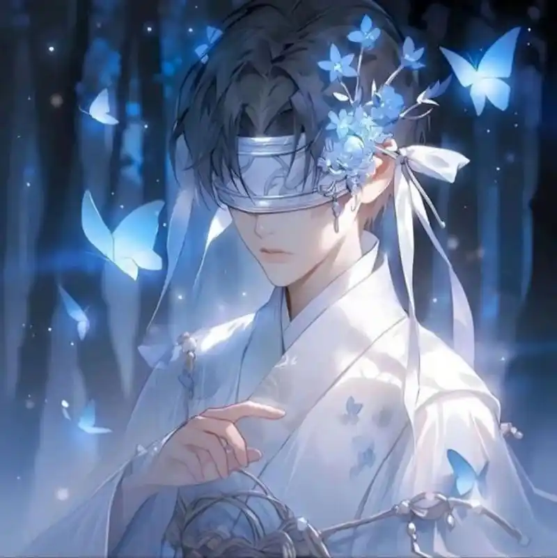 古风蒙眼头像 676767