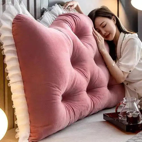 床头遮丑神器床背靠垫靠背网红踏踏米软包拆洗床头靠垫