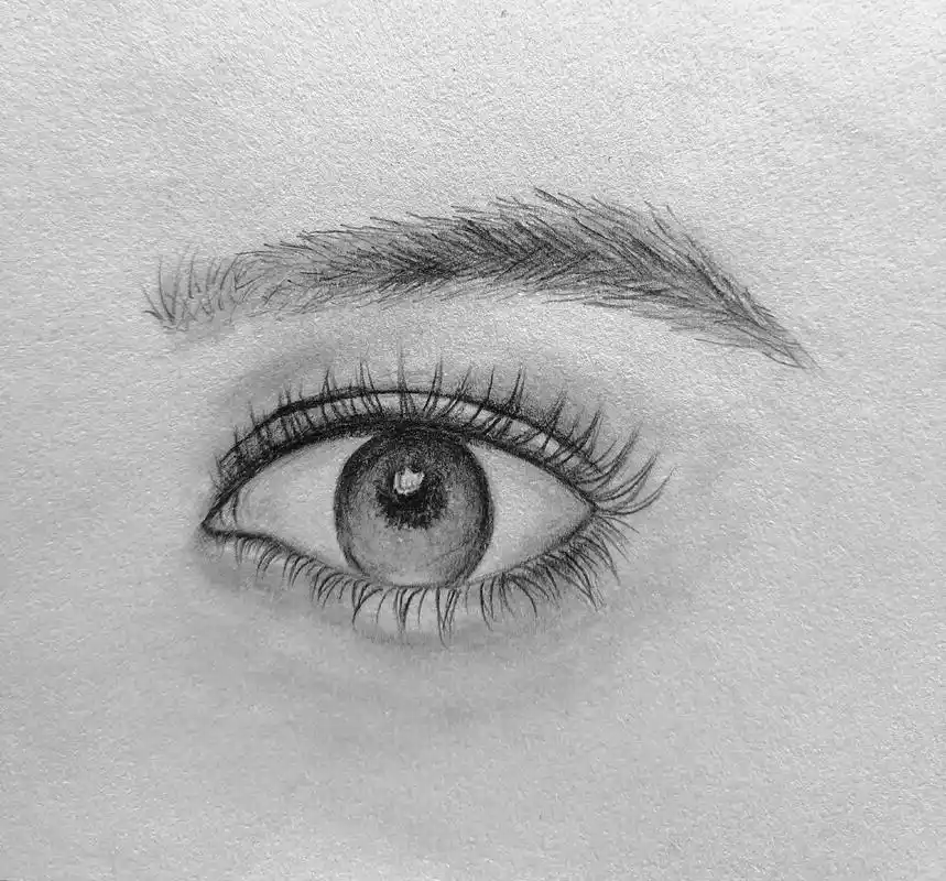 素描眼睛的画法