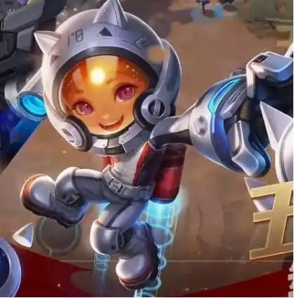 王者荣耀:鲁班新年皮肤太空小子出来了,特效秒杀288的电玩小子