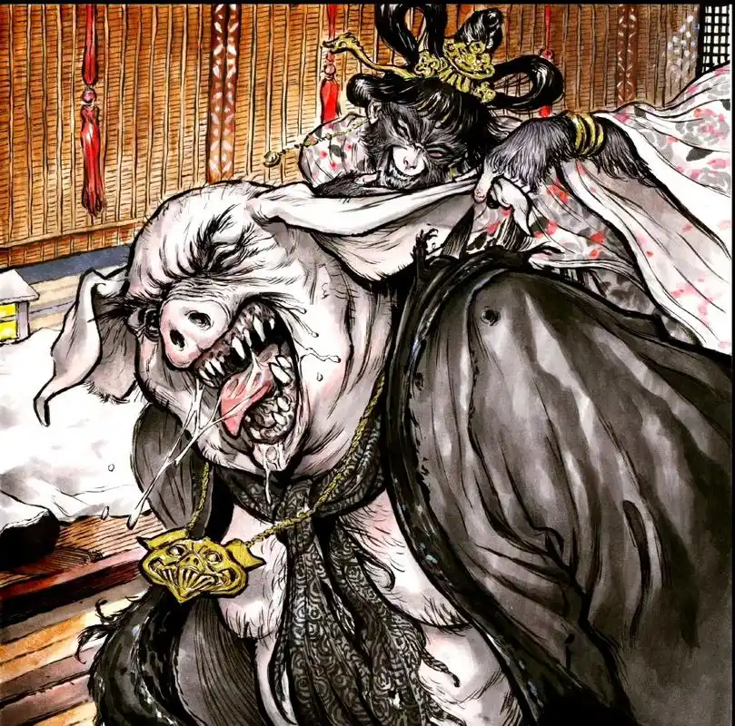 一组暗黑风格的《西游记》插画欣赏