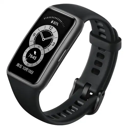 华为手环6nfc黑色视频