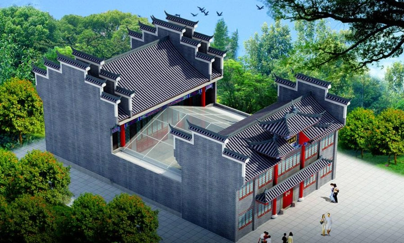 农村祠堂设计图样式有哪些?
